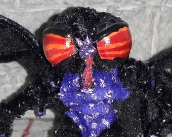 MOTHMAN (Cryptozoology) Pipe cleaner figure