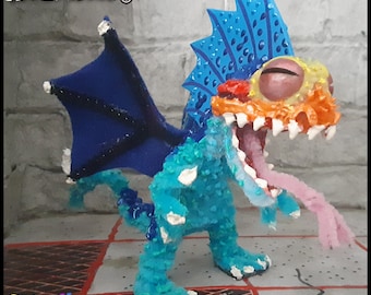 BLUE DRAGON- Pipe Cleaner Miniature