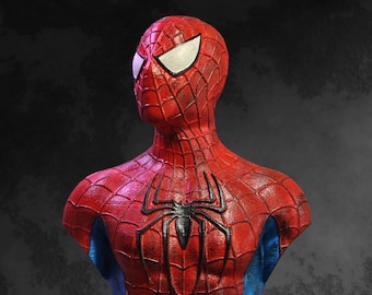 Spiderman Bust Statue Action Figure Desktop Decoration