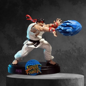 Ryu Street Fighter Bust / Action Action Figure Desktop Decoration