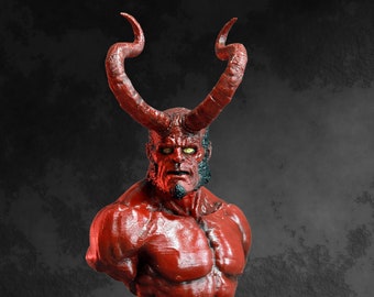 Hellboy  Bust / Action Figure Desktop Decoration
