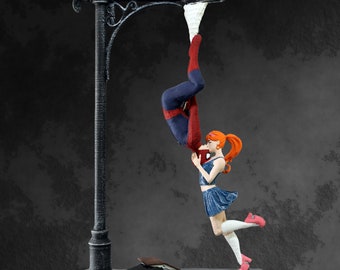 Spiderman - Mary Jane Byst / Actionfigur 25 cm Skrivbordsdekoration