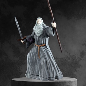 Gandalf Figur (Das letzte Mitglied der Gemeinschaft erwartet uns)
