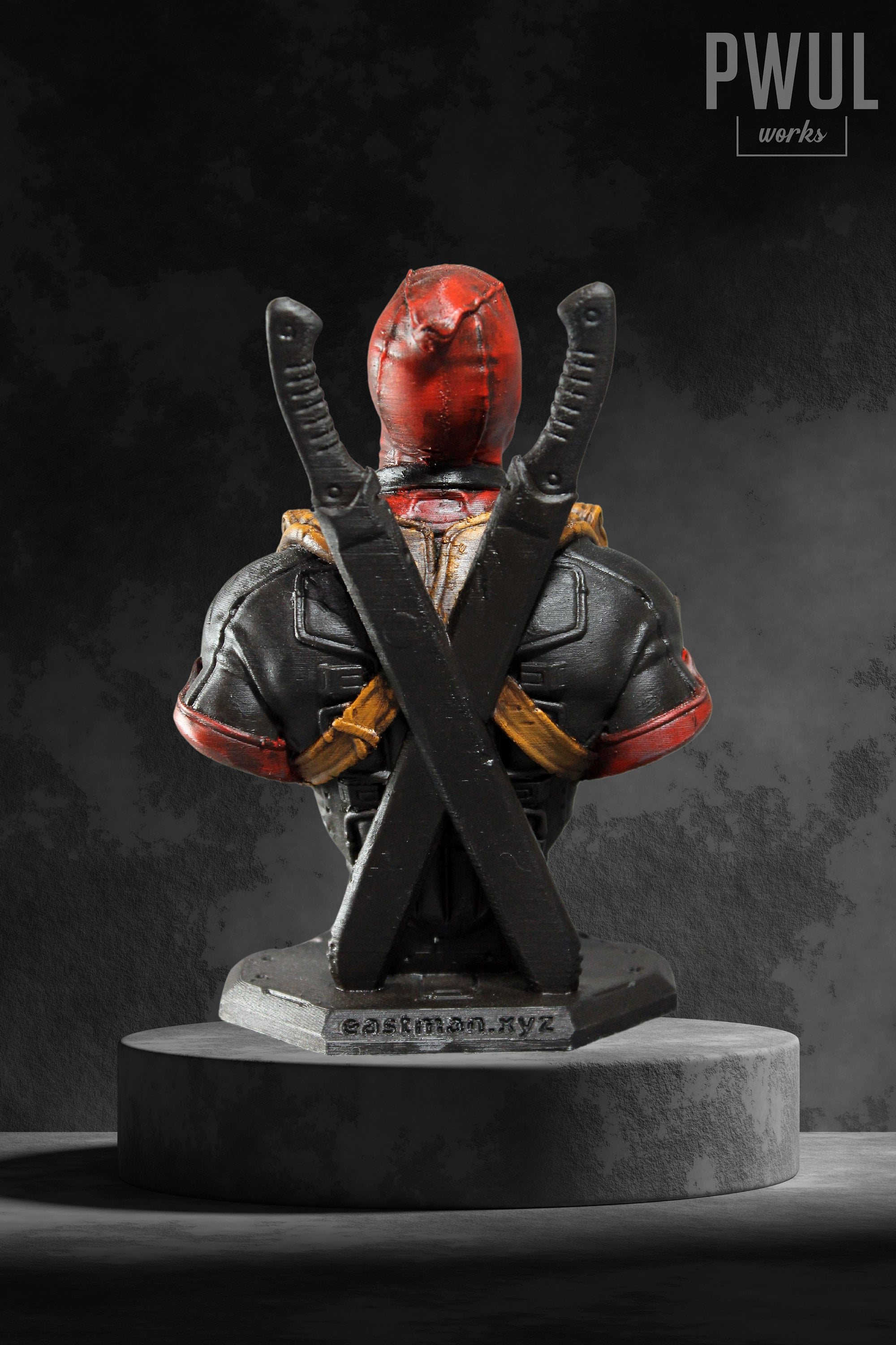 Deadpool Bust / Action Figure Desktop Decoration - Etsy Deadpool Bust / Action Figure Desktop Decoration - Etsy