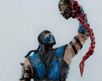 Mortal Kombat Sub-Zero Figurine - 3D Printed Statue