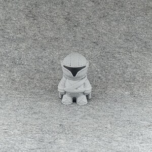 Handmade 3D Printed Mandalorian Figure (4 inch) - Special Collectible for Star Wars Fans