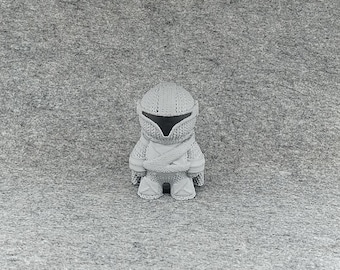 Handmade 3D Printed Mandalorian Figure (4 inch) - Special Collectible for Star Wars Fans