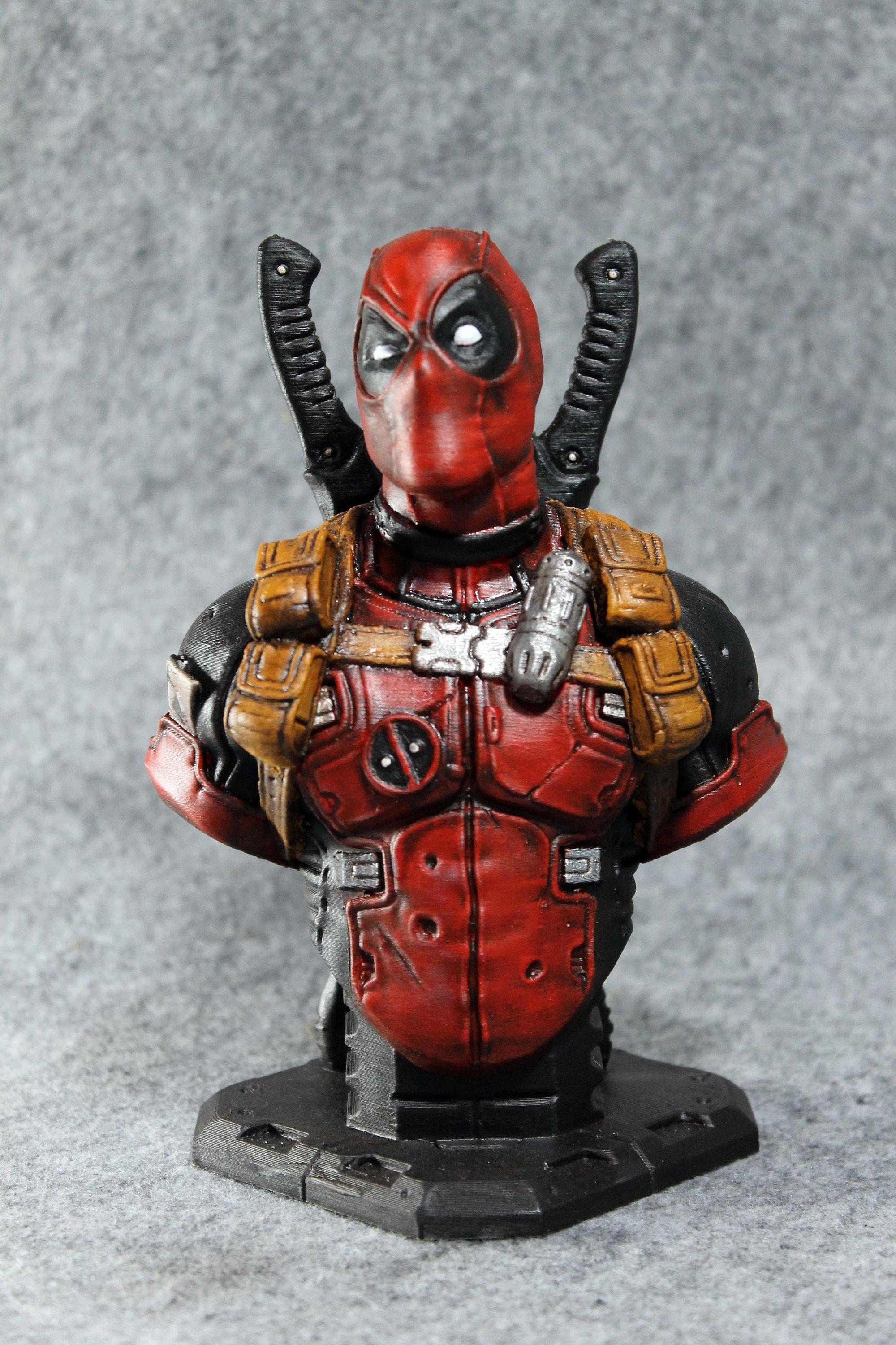 Deadpool Bust / Action Figure Desktop Decoration - Etsy