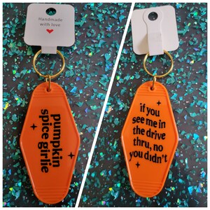 Orange Keychain