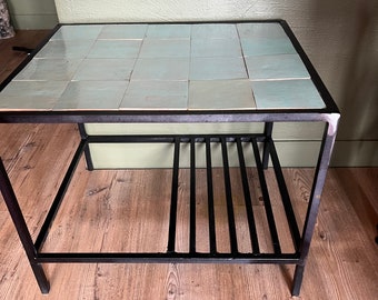 Industrial coffee table