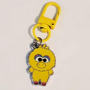 Dije de pájaro grande con cierre de clip para cremallera, bolso, bolso de mano, bolso de pañales, cartera, chaqueta, mochila o collar pequeño para perro o gato.