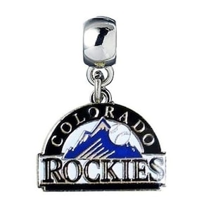 Dije deslizante de béisbol de Colorado para pulseras, collares, joyas, etc., estilo europeo.