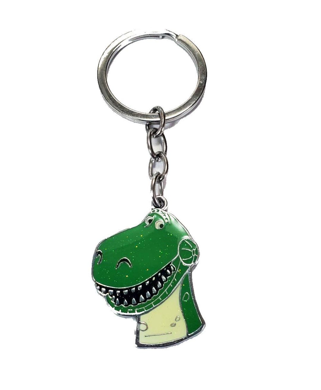 T Rex Cartoon Charm DINOSAUR ALLIGATOR CROCODILE Keychain Key Chain ...