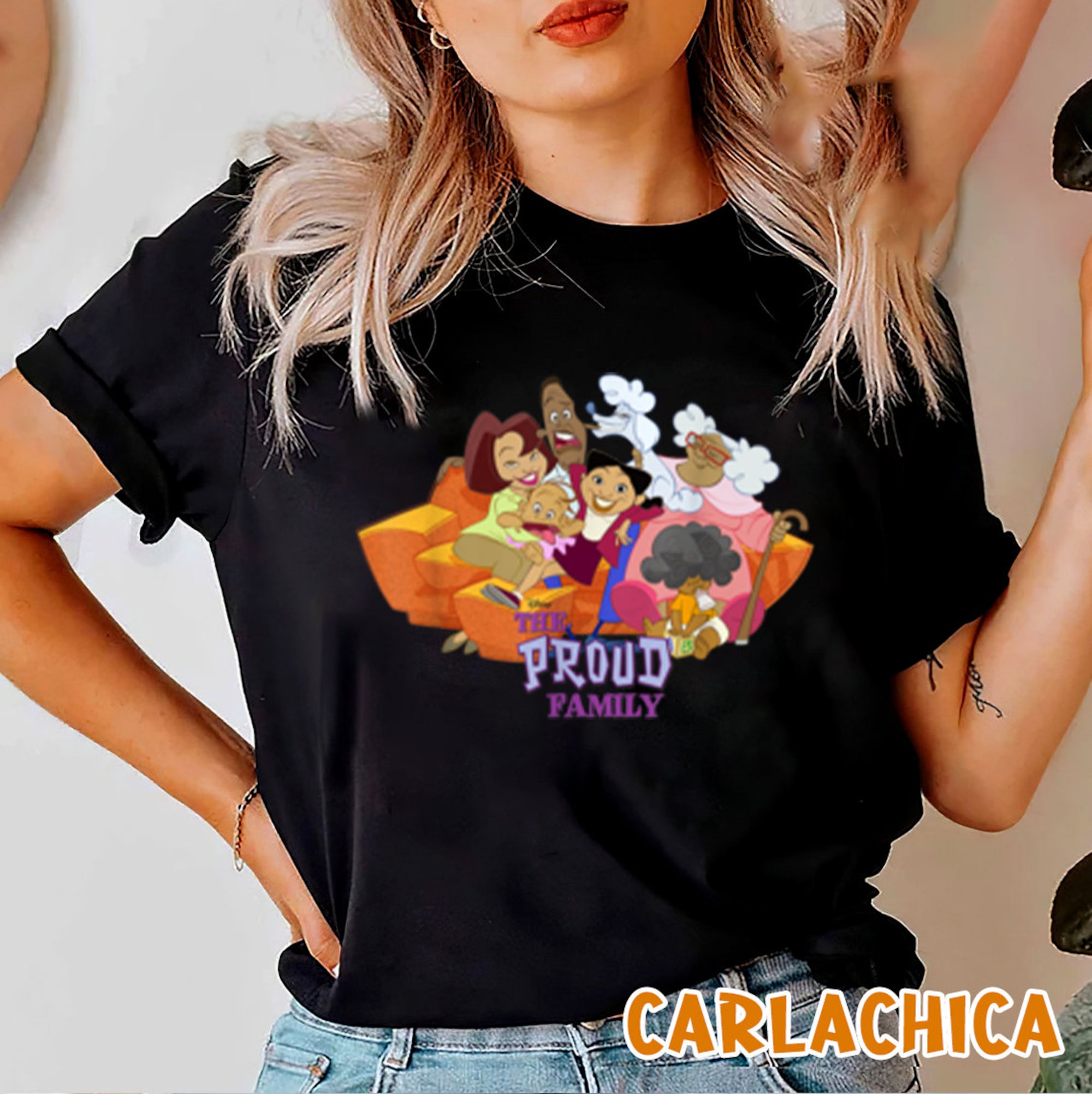 Discover Disney Channel The Proud Family Characters Shirt