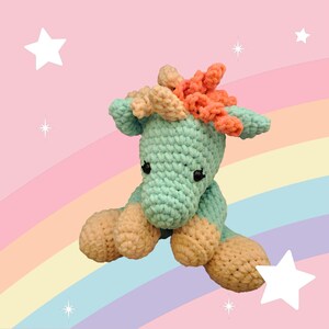 Crochet unicorn