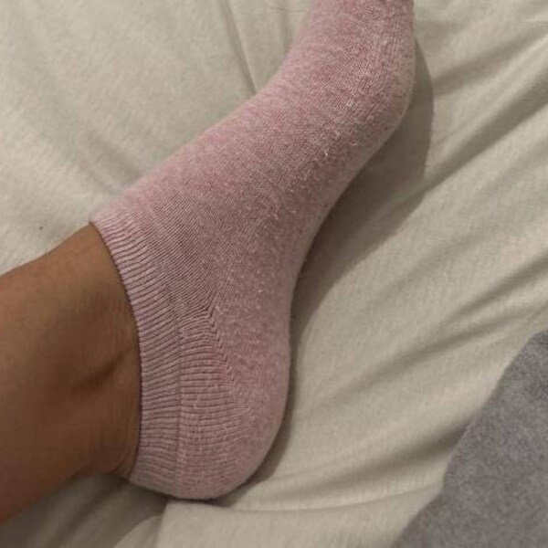Sinnlich getragene Socken