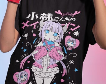 Unisex Heavy Cotton Tee Miss Kobayashi's Dragon Maid, Cosplay