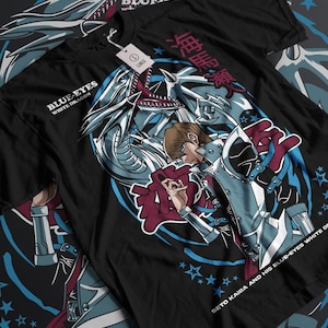 Anime Duel King T Shirt Black Unisex