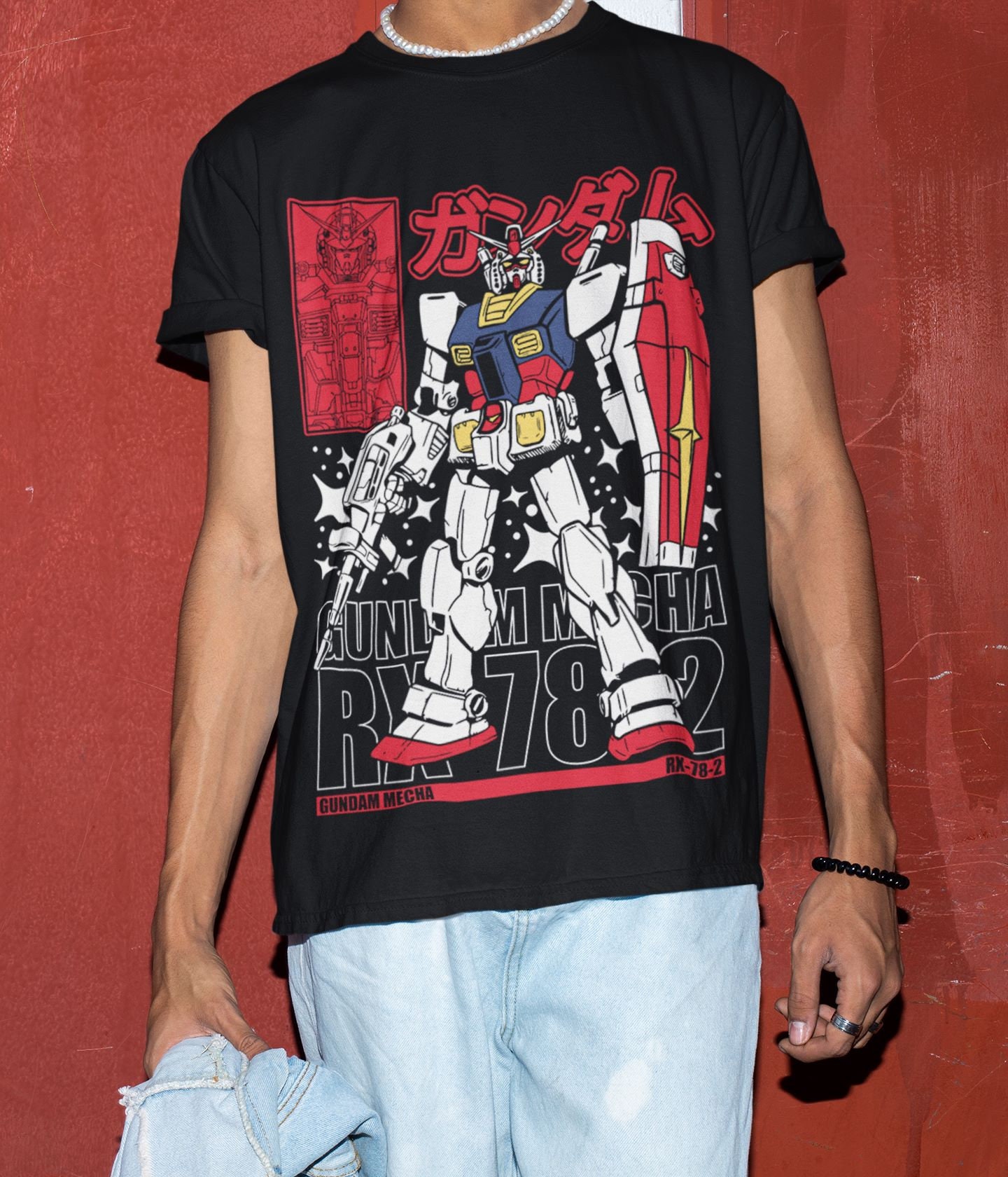 Gundam Shirt, Gundam Sweatshirt, Anime Shirt, Mobile Suit Rx