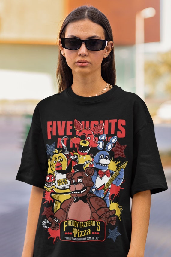 【抽選当選品】Five Nights at Freddy's 非売品 Tシャツ Limited Five Nights at Freddy's Vintage T-shirt, FNAF T-shirt