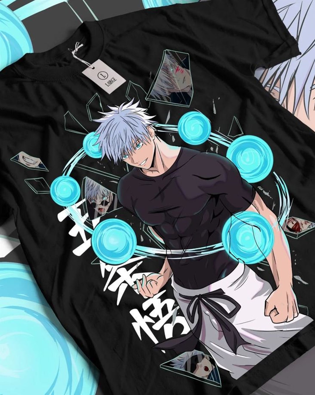 T-shirt Vintage Anime - Design Manga Rétro Et Décontracté - Pour Homme Et Femme