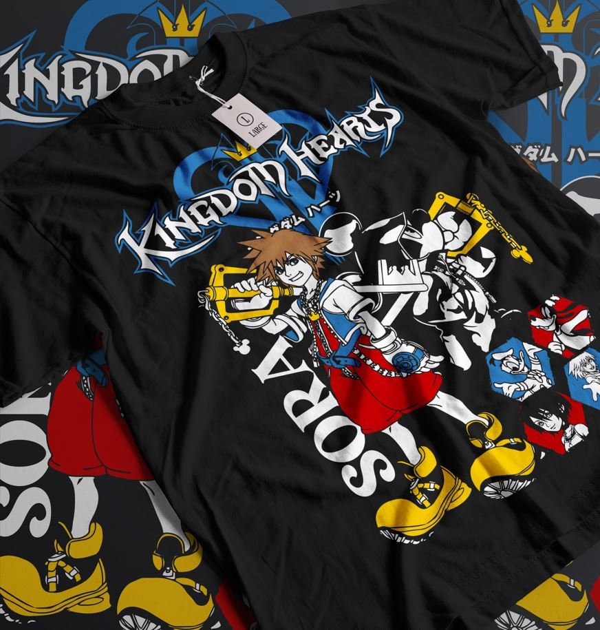 Kingdom Hearts Shirt - Etsy Canada