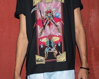 Koszulka do gier unisex Chrono Trigger w stylu retro, koszula do gier wideo Frog Knight