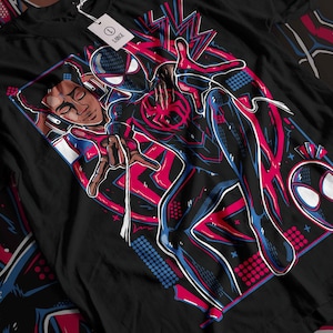 Camiseta unisex Spiderman, camisa Spider-Man, camisa de superhéroe, camisa amante de Spiderman, camisa retro familia Spider