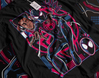 Unisex Spiderman T-shirt, Spider-Man shirt, superheld shirt, Spiderman minnaar shirt, retro familie spider shirt