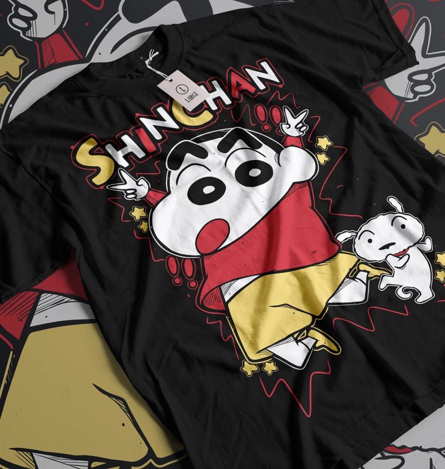 Shin-chan Crayon Unisex T-shirt - Etsy Canada