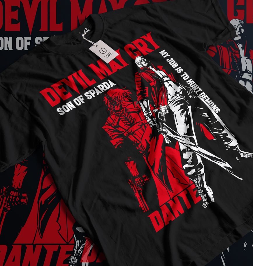 Devil may cry shirt - Etsy 日本