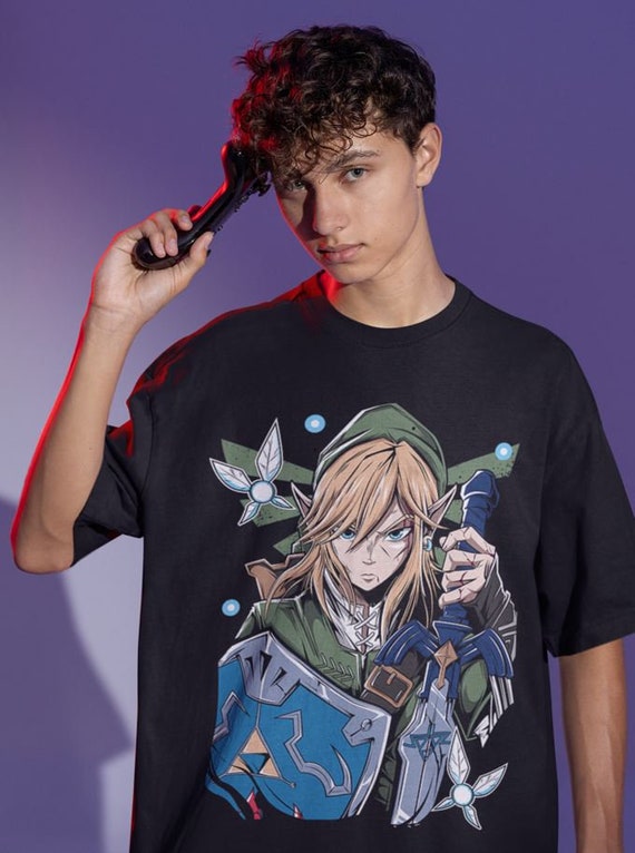 T-shirt Zelda Pour Fille - 100% Coton, Imprimé, Coupe Ajustée, Certifié Oeko-Tex, Taille XXL - 4