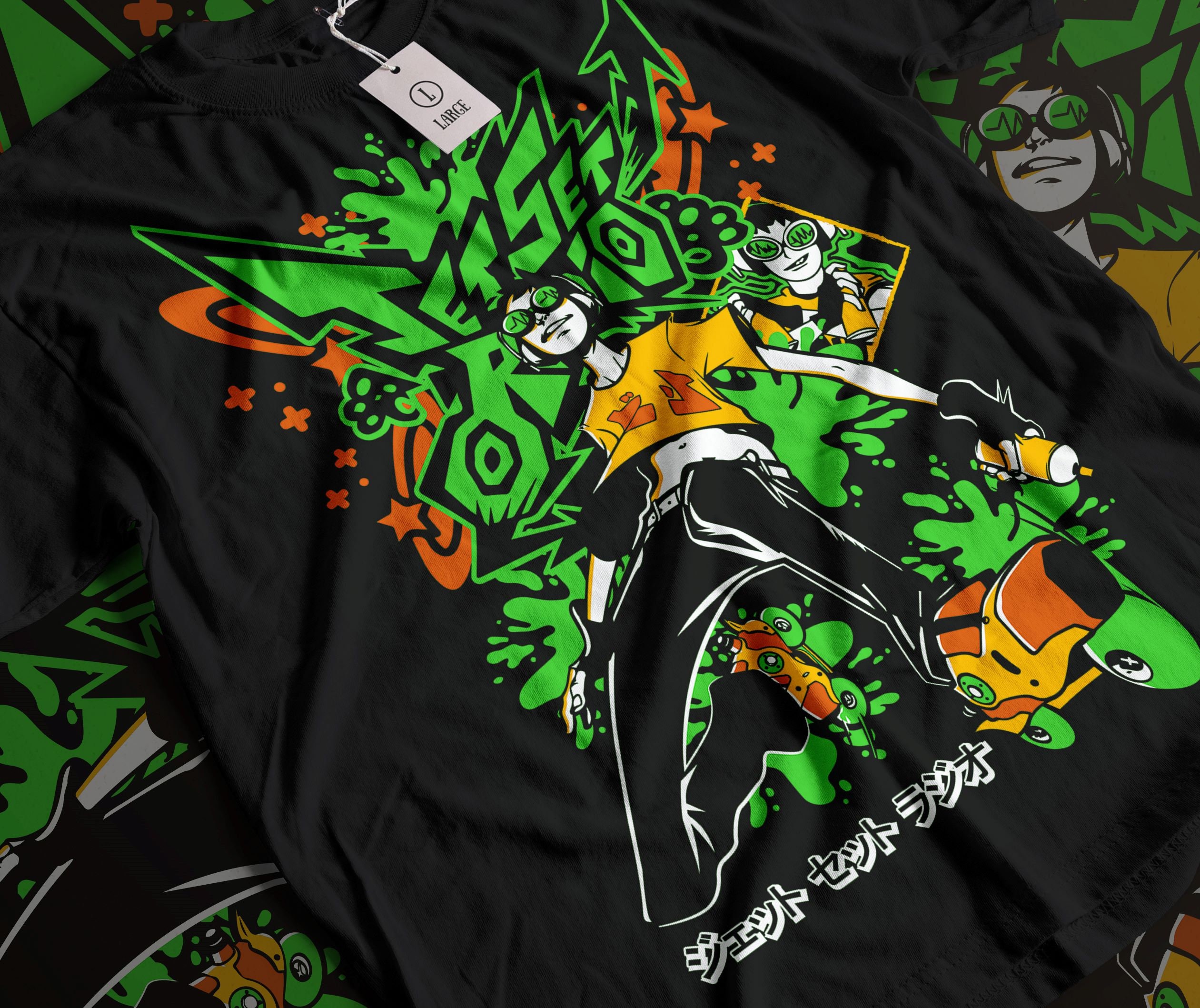 ジェットセットラジオ Tシャツ｜エビテン