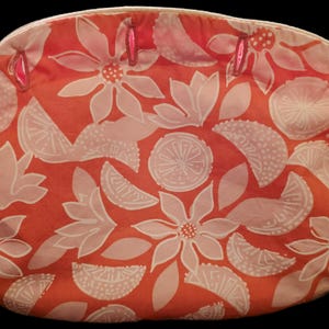 Lilly Pulitzer Bermuda Bag Cover Pink Slice Vintage White Label