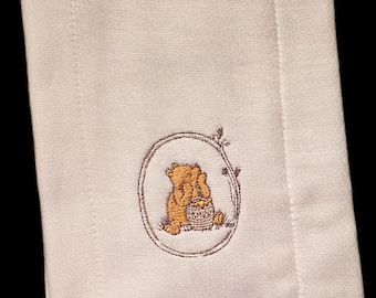 Cotton Burp Cloth Winnie the Pooh Silly Ol' Bear Classic