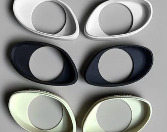 Fursuit 3D-Printed Eyeblanks