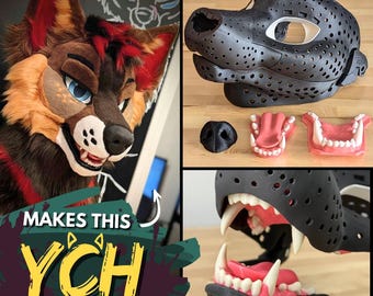 Canine Fursuit Headbase Kit