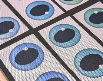 Fursuit eyes - 12 Colors // Sublimated PVC mesh