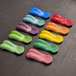 Fursuit silicone canine tongue - 16 COLORS