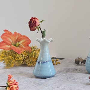 Aparte Mini Blaue Keramikvase, Mommy Pots