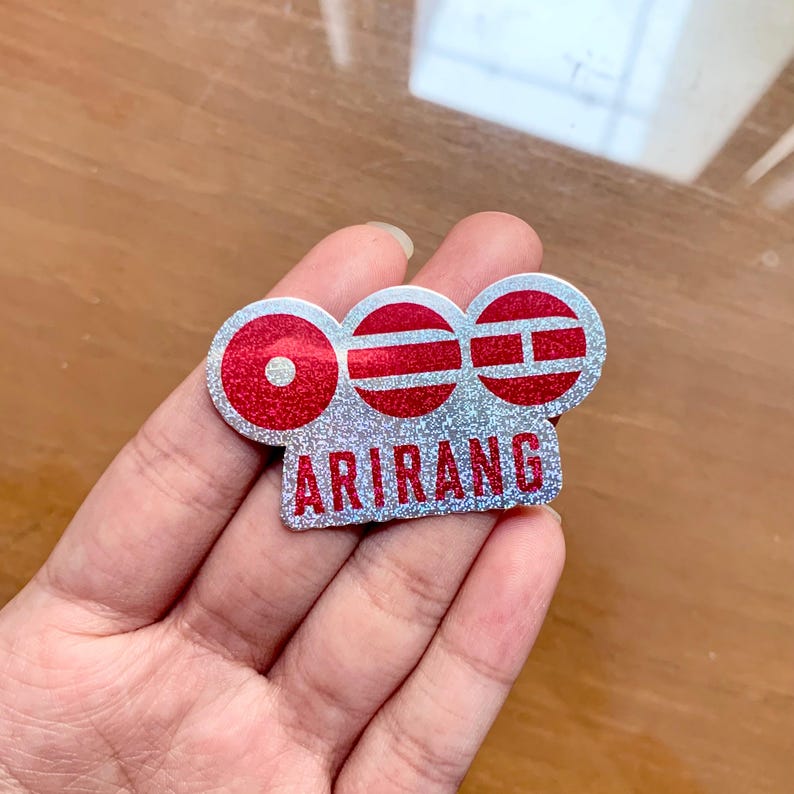 50 adesivi BTS Arirang da regalare Arirang Glitter