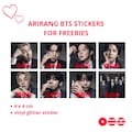 BTS Arirang OT7 Glittery Sticker For Freebies product logo