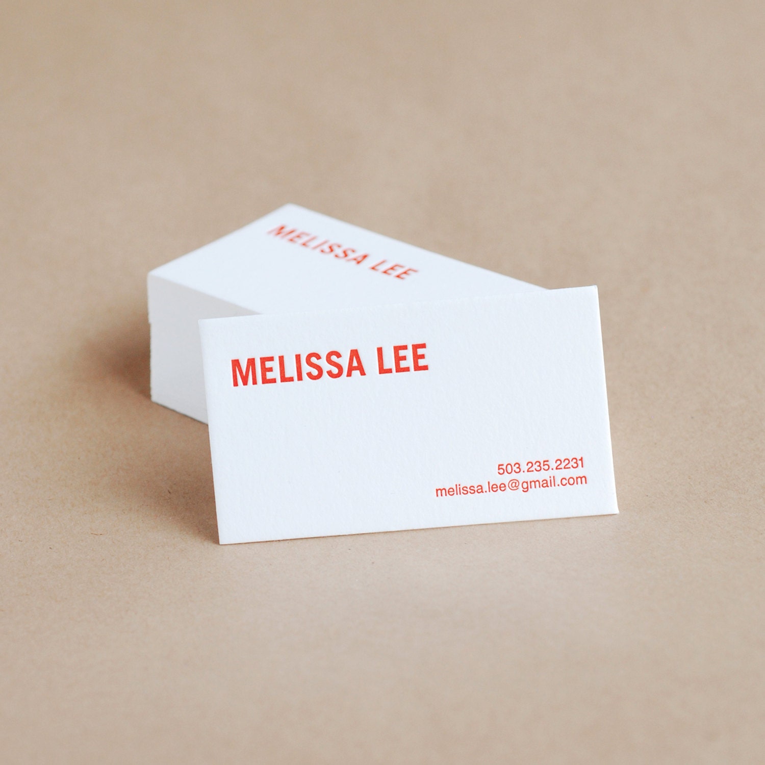 letterpress business cards bold modern personalized calling cards custom text ink color red gray green blue fuchsia orange - Personalized Calling Cards letterpress business cards bold modern personalized calling cards custom text ink color red gray green blue fuchsia orange - Personalized Calling Cards