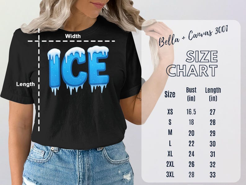 Funny ice Graphic Tee, Cool Graphic T-Shirt, Unisex Casual Tee, Trendy ice Design Shirt, Cute ice Print Tee, Stylish ice T-Shirt