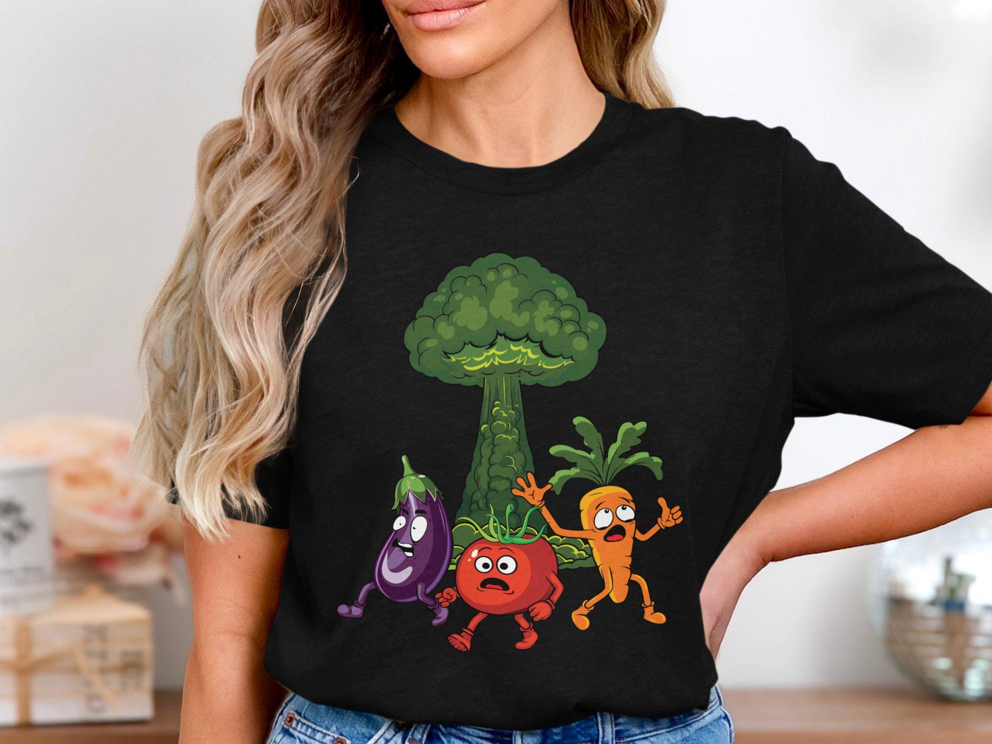 Funny Vegan Shirt, Broccoli Bomb Tee, Plant Based Humor Shirt, Cute  Vegetable T Shirt, Vegan Joke Tee, Funny Plant Based Graphic Tee - Etsy New  Zealand