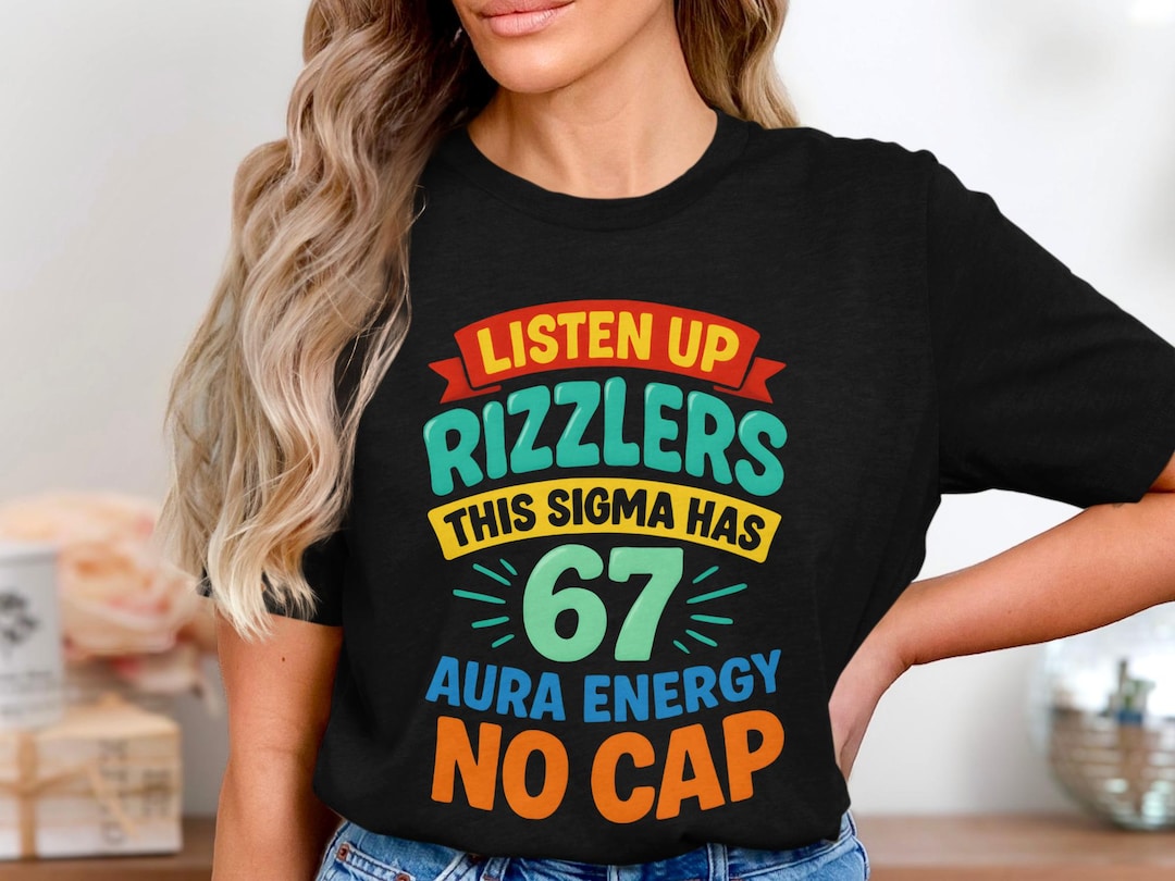67 Shirt, Six Seven Shirt, Sigma Male Meme Shirt, Funny Number Gen Z ...