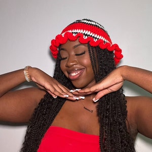 OdumoduBlvck Crocheted Bucket Hat Okpu Agu
