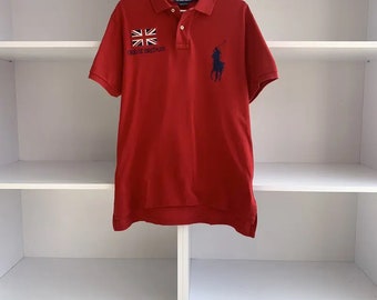 VTG Polo Ralph Lauren Great Britain 3 Polo T-shirt