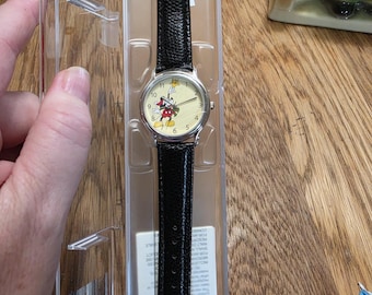 Vtg. Micky Maus Special Edition Weihnachtsuhr