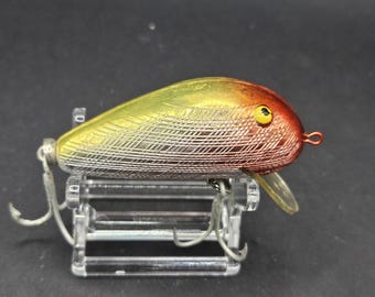 Vintage Fishing Lure- Bill Norman Reb 2 Half Back